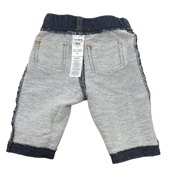 Baby‎ Boy's - 1 Blue Jumpsuit, 1 Blue Jeans, 1 Cream Body Suit - Sizes 3 & 3-6 M - Picture 6 of 9